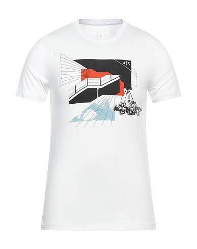 ARMANI EXCHANGE T-shirt White 100% Cotton