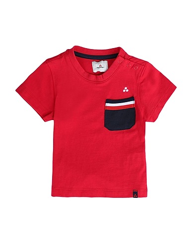 PEUTEREY T-shirt Red 100% Cotton