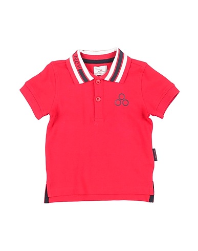 PEUTEREY Polo shirt Red 100% Cotton