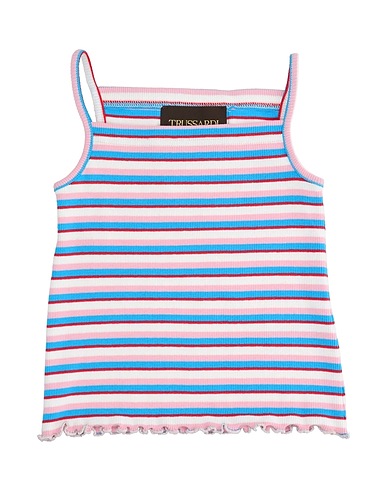 TRUSSARDI JUNIOR Tank top Pink 95% Cotton, 5% Lycra®