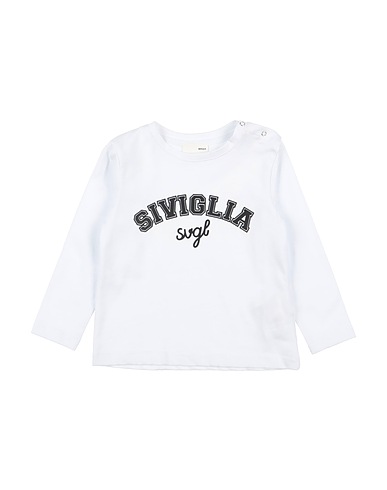 SIVIGLIA WHITE T-shirt Bianco 94% Cotone, 6% Elastan