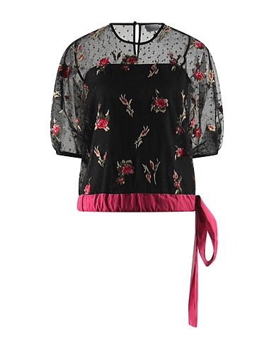 REDValentino Top Black 100% Polyester