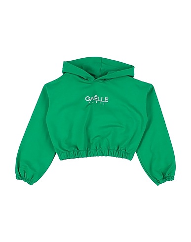 GAëLLE Paris Sweatshirt Grün 95% Baumwolle, 5% Elastan