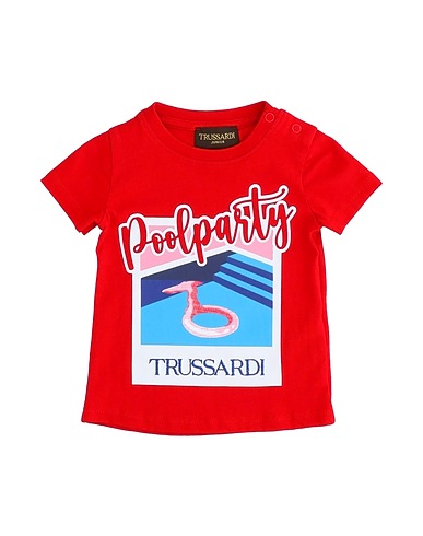 TRUSSARDI JUNIOR T-shirt Red 100% Cotton