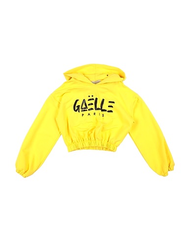 GAëLLE Paris Sweatshirt Gelb 95% Baumwolle, 5% Elastan