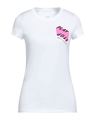 ARMANI EXCHANGE T-shirt White 100% Cotton
