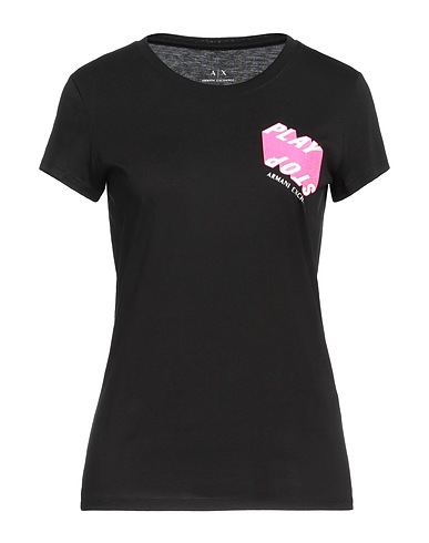 ARMANI EXCHANGE T-shirt Black 100% Cotton