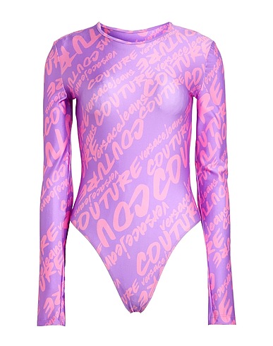 VERSACE JEANS COUTURE TOPWEAR Malva 80% Poliammide, 20% Elastan