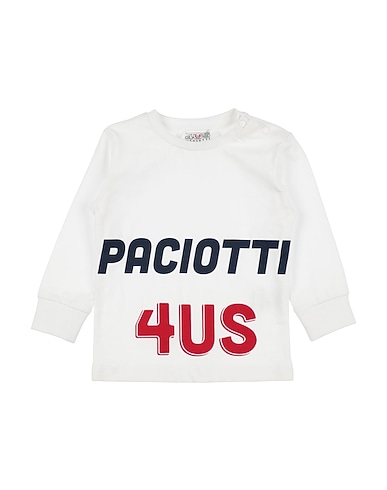 PACIOTTI 4US T-shirt White 100% Cotton