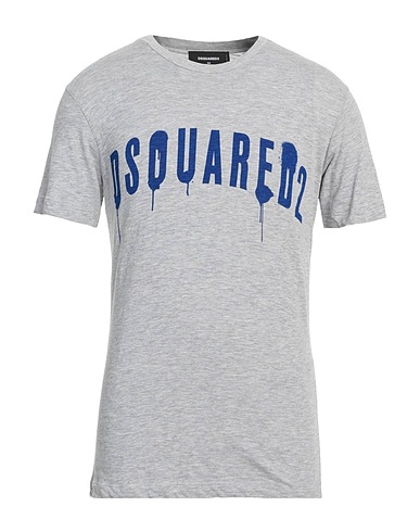 DSQUARED2 T-shirt Grey 88% Cotton, 12% Viscose