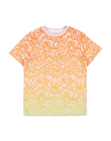 STELLA McCARTNEY KIDS T-shirt Arancione 100% Cotone, Elastan
