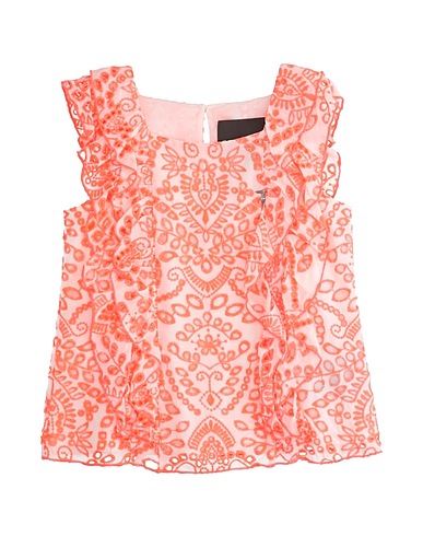 TRUSSARDI JUNIOR Top Coral 100% Viscose, Polyester