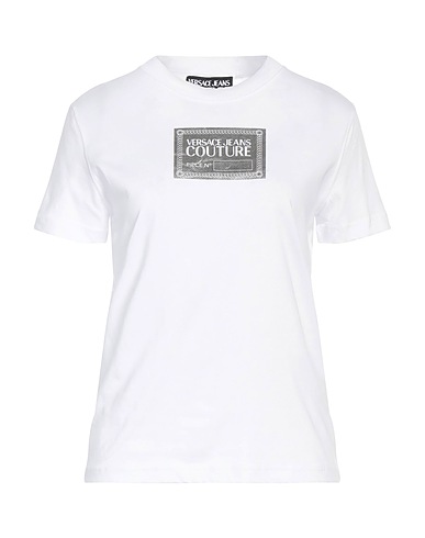 VERSACE JEANS COUTURE Ｔシャツ ホワイト コットン 100%