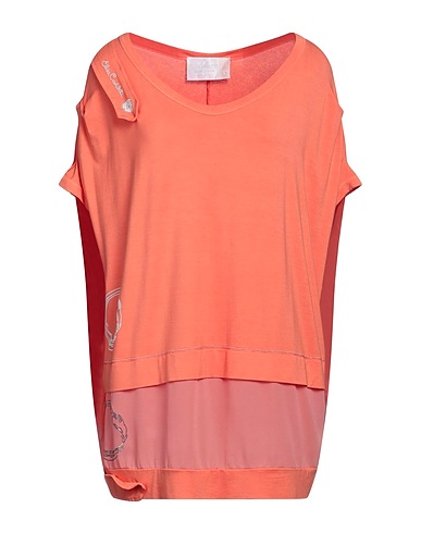 ELISA CAVALETTI by DANIELA DALLAVALLE T-shirt Arancione 80% Viscosa, 10% Poliammide, 10% Elastan