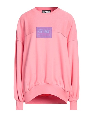 VERSACE JEANS COUTURE Sweatshirt Pink 100% Cotton