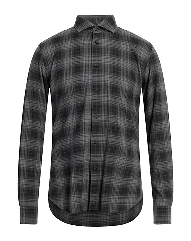 XACUS Kariertes Hemd Blei 100% Baumwolle