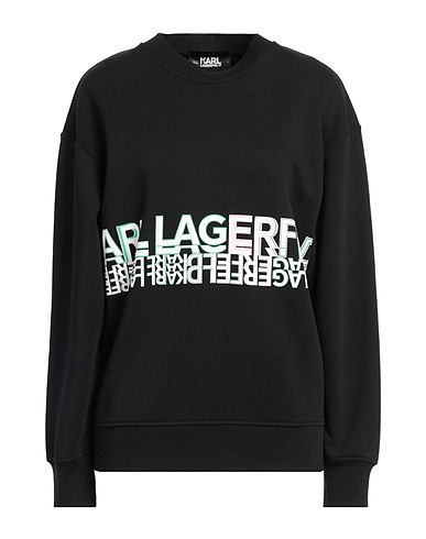KARL LAGERFELD Felpa SEASONAL LOGO SWEATSHIRT
 Nero 90% Cotone organico, 10% Poliestere riciclato