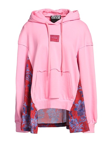 VERSACE JEANS COUTURE Felpa Rosa 100% Poliestere