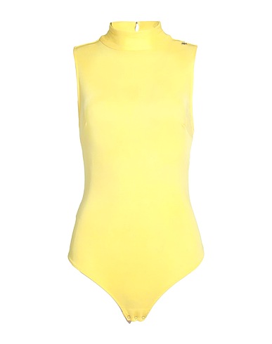 ELISABETTA FRANCHI TOPWEAR Giallo 96% Viscosa, 4% Elastan