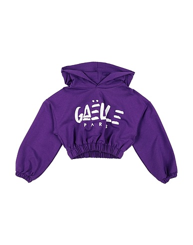 GAëLLE Paris Sweat-shirt Violet 95% Coton, 5% Élasthanne