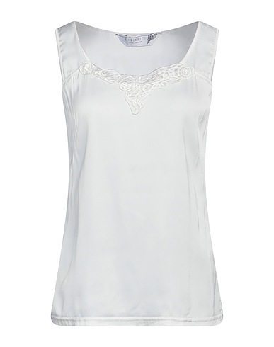ELISA CAVALETTI by DANIELA DALLAVALLE Top White 94% Viscose, 6% Elastane