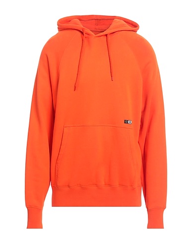 EDWIN Felpa Arancione 100% Cotone