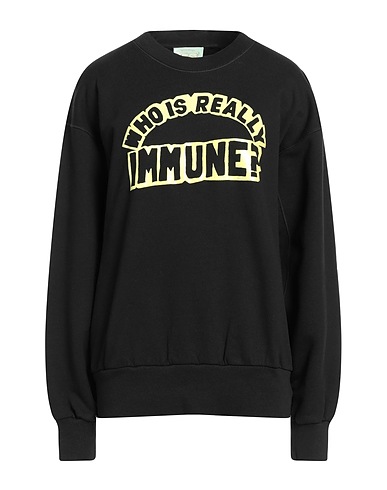 ARIES Sweatshirt Schwarz 100% Baumwolle