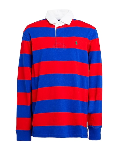 POLO RALPH LAUREN Polo shirt THE ICONIC RUGBY SHIRT
 Red 100% Cotton