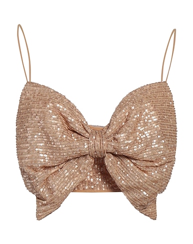 ELISABETTA FRANCHI Top Platinum 90% Polyester, 10% Elastane