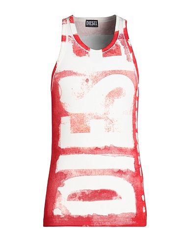 DIESEL Vest T-LIFT-G1
 Red 92% Cotton, 8% Elastane