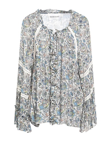 SILVIAN HEACH Top Ivory 100% Viscose