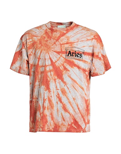 ARIES T-shirt Grigio chiaro 100% Cotone