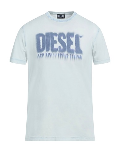 DIESEL T-Shirt T-DIEGOR-E6
 Himmelblau 100% Baumwolle