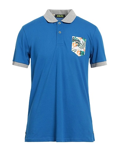 SHOCKLY Poloshirt Blau 95% Baumwolle, 5% Elastan