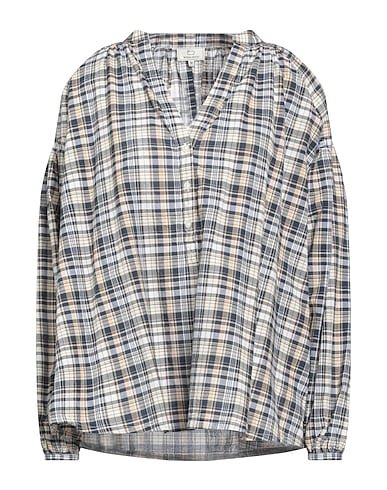 WOOLRICH Top Navy blue 100% Cotton