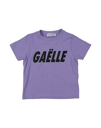 GAëLLE Paris T-shirt Lilac 93% Cotton, 7% Elastane