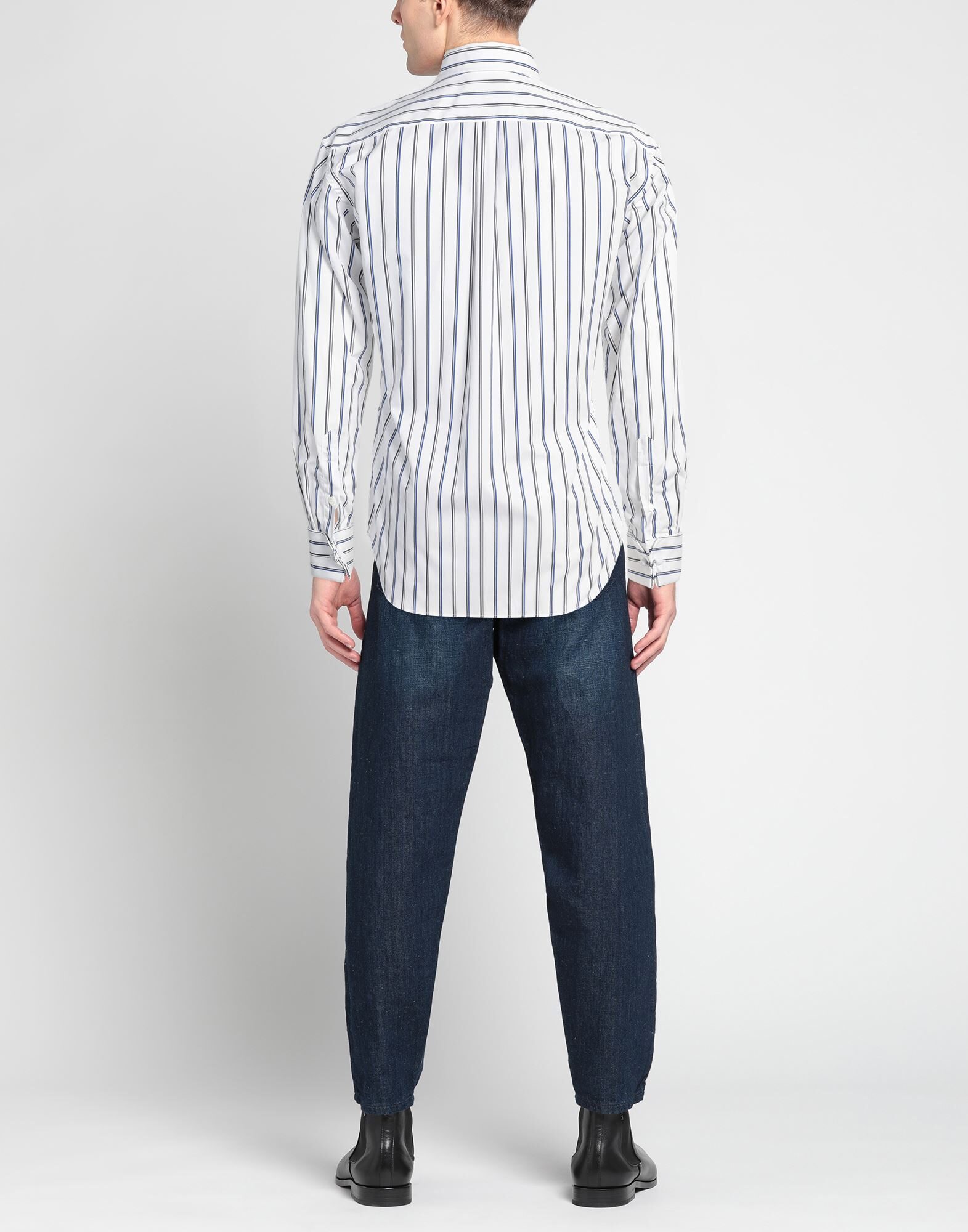 VIVIENNE WESTWOOD Shirts | White Men's Striped Shirt | YOOX