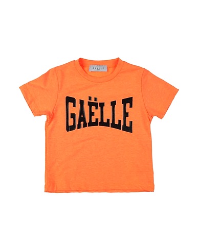 GAëLLE Paris T-shirt Arancione 93% Cotone, 7% Elastan