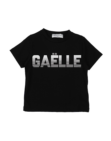 GAëLLE Paris T-shirt Nero 93% Cotone, 7% Elastan