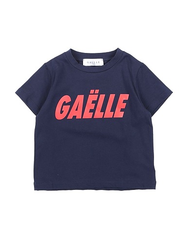 GAëLLE Paris T-shirt Blu notte 93% Cotone, 7% Elastan