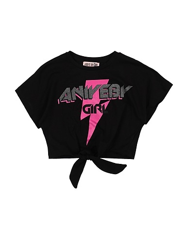 ANIYE BY T-shirt Black 100% Cotton