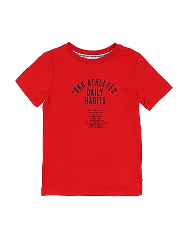 BIKKEMBERGS T-shirt Red 100% Cotton