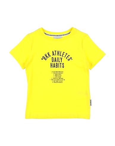 BIKKEMBERGS T-shirt Yellow 100% Cotton