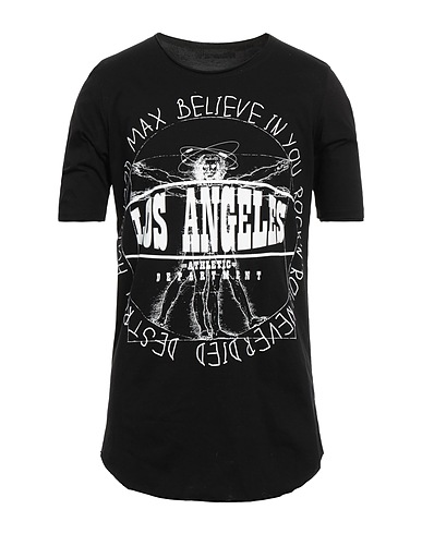 MASSIMO SABBADIN T-shirt Black 100% Cotton