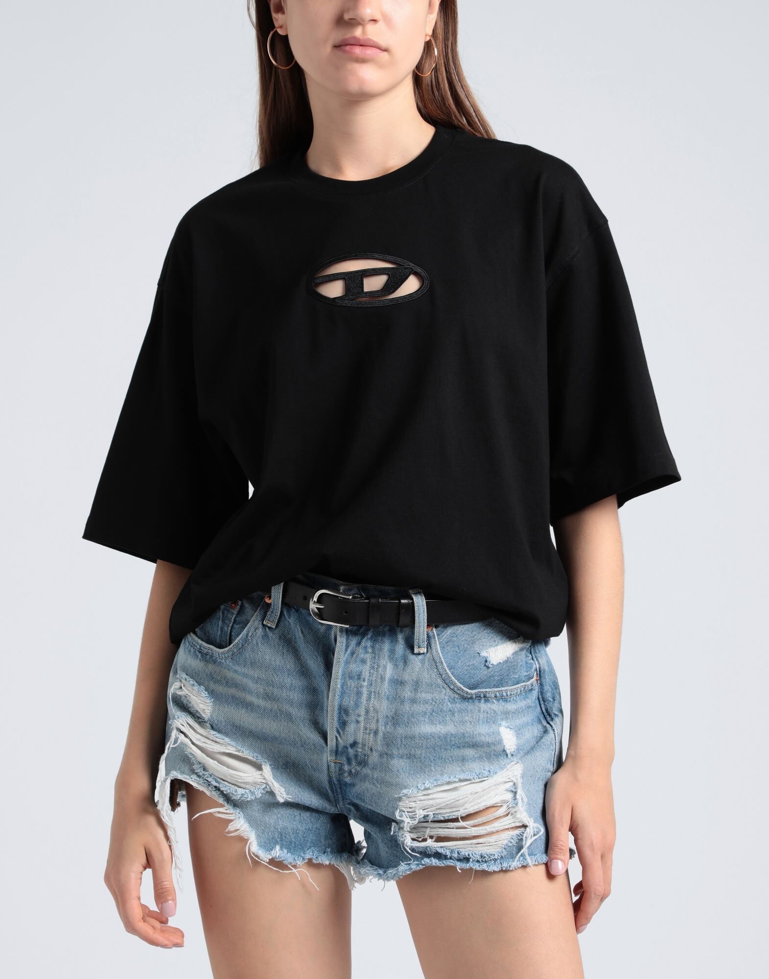 T-ROWY-OD | Tシャツ ブラック レディース | YOOX