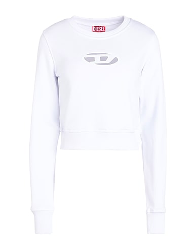 DIESEL Sweatshirt F-SLIMMY-OD
 White 60% Cotton, 40% Polyester