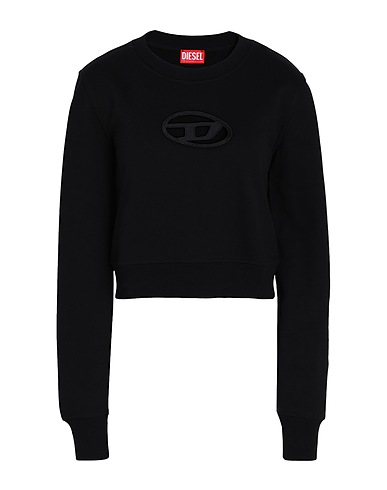 DIESEL Sweatshirt F-SLIMMY-OD
 Black 60% Cotton, 40% Polyester