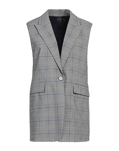 ASPESI Blazer Grey 81% Polyester, 17% Viscose, 2% Elastane