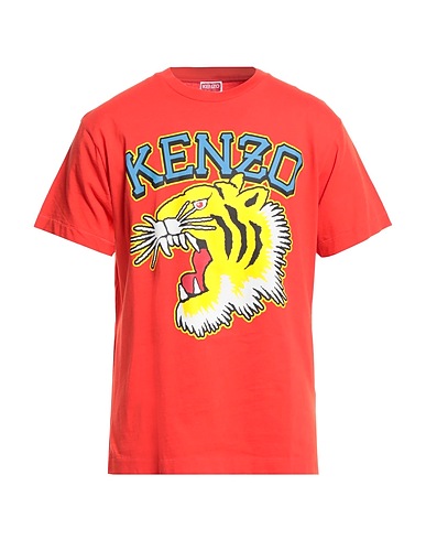 KENZO Oversize-T-Shirt Tomato red 100% Cotton