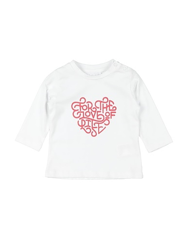 FUN & FUN T-shirt White 95% Cotton, 5% Elastane